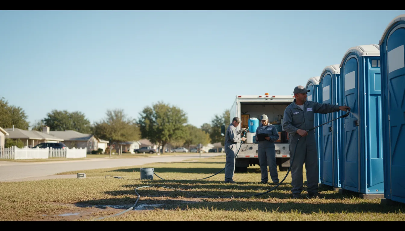 Long-Term Portable Toilet Rental in Franklin, GA near me